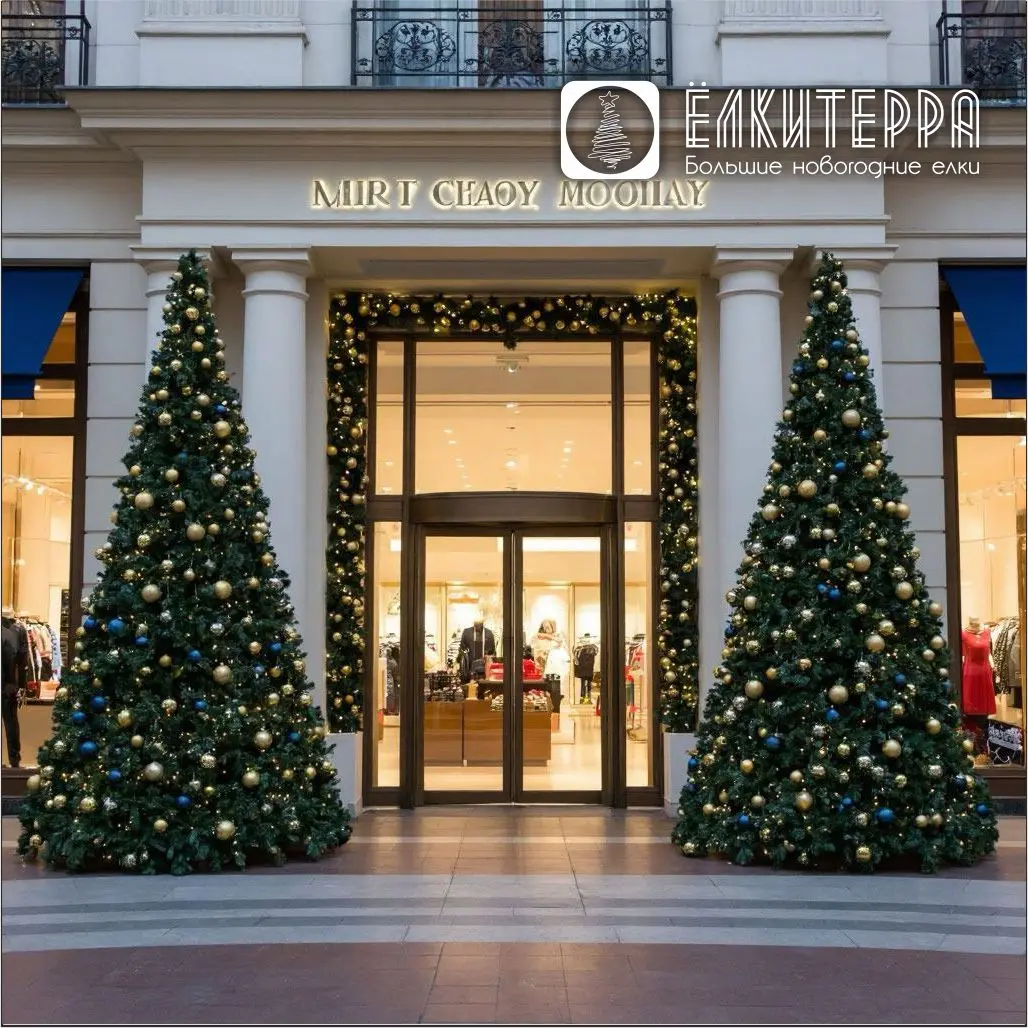 Искусственная уличная елка Хвойный конус 3 метра